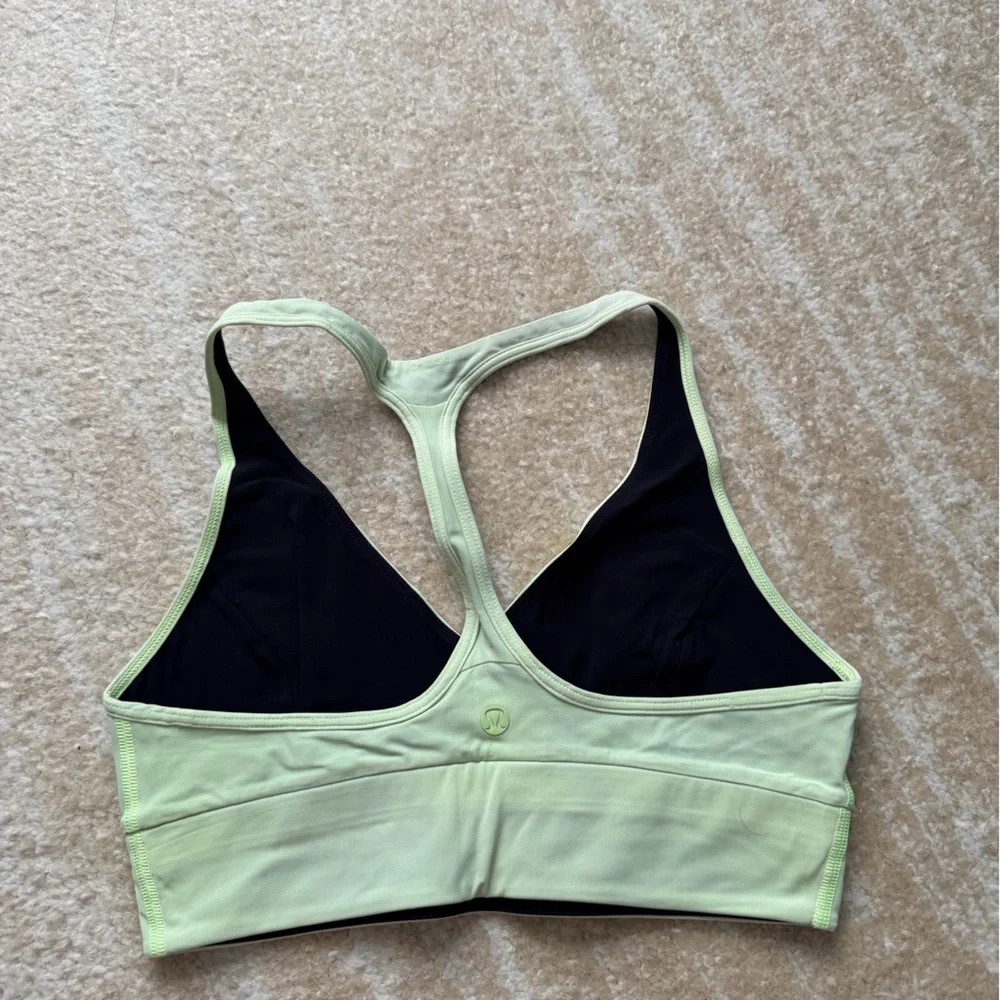 Women's Light Green Sports Bra